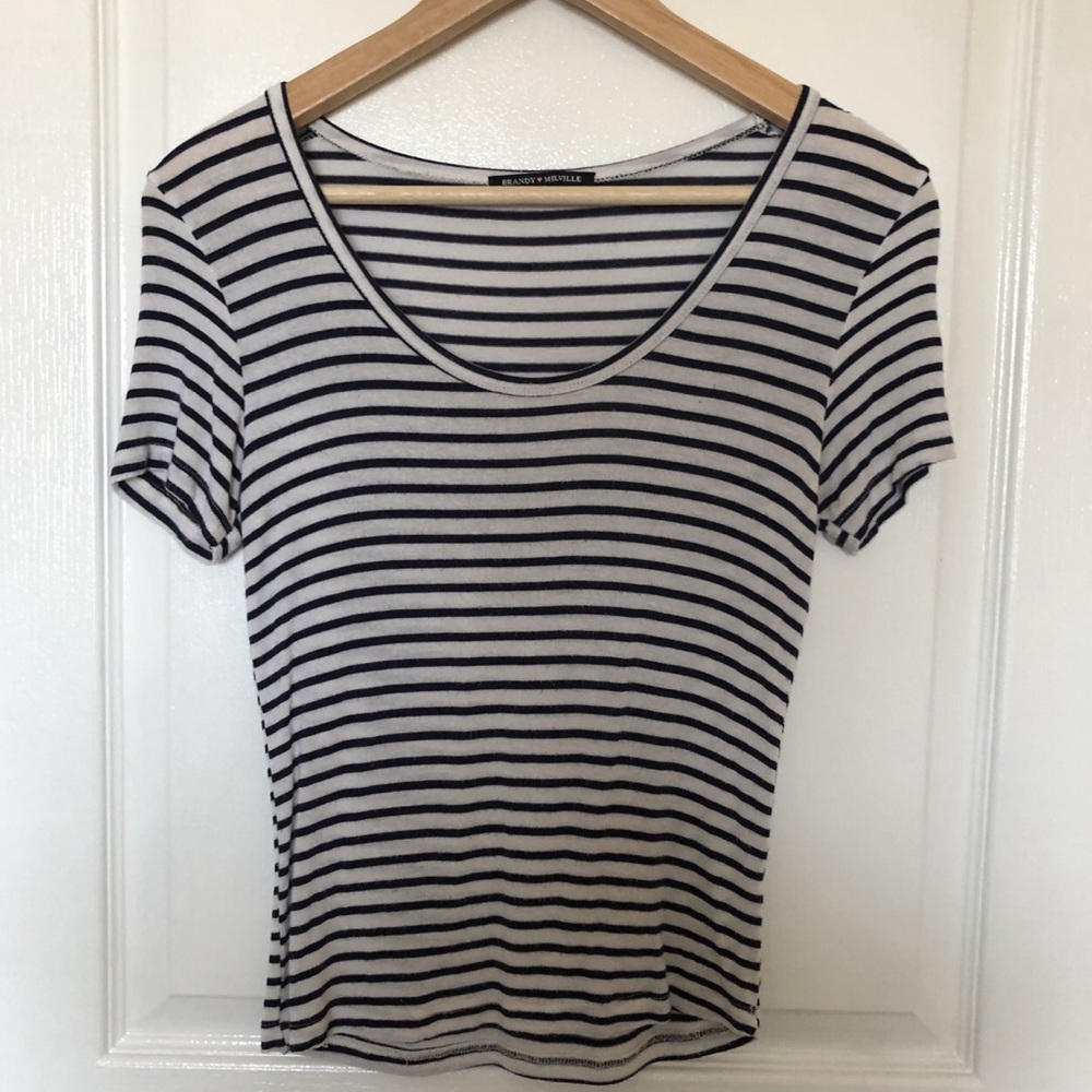 Brandy Melville Striped Tee